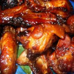 Oven Baked Honey Garlic Chicken Wings Recipe