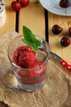 CHERRY SORBET