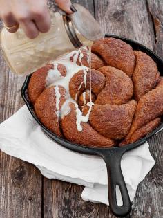 Cinnamon Crunch Skillet Bread