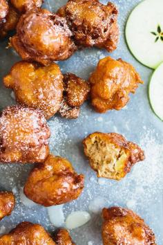 apple fritter bites