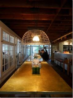 Lighting is subdued in the communal dining room. Architecturally, CHISWICK combines old world cottage charm with modern sensibility.  While wooden beams run the length of the ceiling, I run my fingers along the gleaming surface of a communal table to appreciate its sheer length. Read more on chopinandmysaucep...