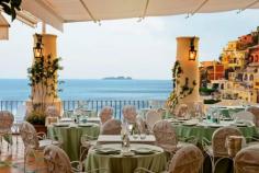 Ristorante La Sponda in Positano, Italy 35 Most Amazing Restaurants With A View. #25 Is INSANE.