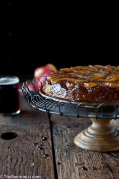 Caramel Apple Beer Cake