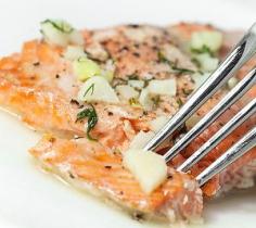 Whole Salmon Baked in Foil Recipe