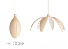 Bloom: Lamp Opens Like a Flower to Adjust Brightness