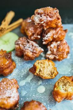 apple fritters bites