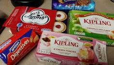 I fancy some more English cakes and biscuits.  My supply is just about running out!!