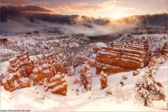 Icy Bryce Canyon