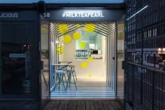 Milk Tea & Pearl Boxpark by atelier Y A O