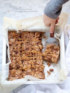 Caramel Apple Brownie