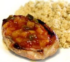 Slow Cooker Pork Chops with Spiced Fruit Recipe