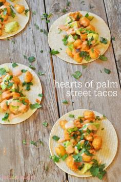 Hearts of Palm Street Tacos