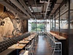 Liberty restaurant in hong kong by studio spinoff