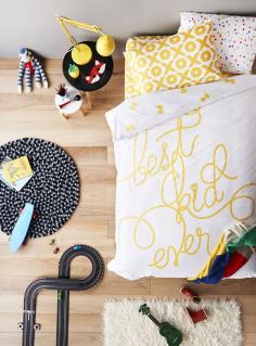 Sack Me! Childrens bed linen. Photo - Eve Wilson. Styling - Paige Anderson.