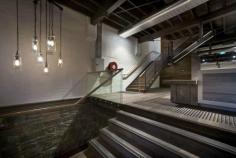 Antique Mink Grey floors and Antique Ale Brown wall cladding by Royal Oak Floors were used in the conversion of a Collingwood warehouse, construction by PRM Constructions, interiors by Lee Harper Design.