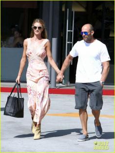 Rosie Huntington-Whiteley & Jason Statham Hold Hands During Labor Day Weekend