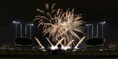 Fireworks @ LA Dodgers Stadium