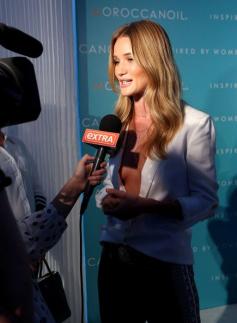 Rosie Huntington-Whiteley Photos: Moroccanoil Inspired by Women Campaign Launch Event