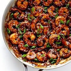 easy hoisin shrimp