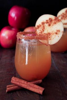 Spiced Cider Margaritas