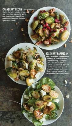 
                        
                            brussel sprouts 3 ways @Aundra Edwards Foods Market Thanksgiving recipes
                        
                    