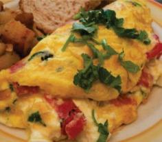 Oven Cooked Omelet with Sweet Pepper Recipe