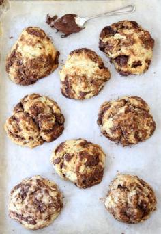 Nutella Drop Biscuits