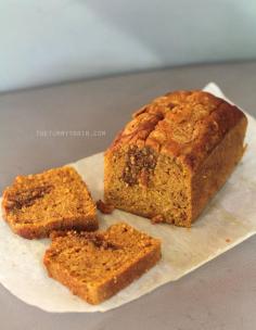 Pumpkin Biscoff Bread