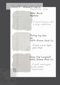 The Paper Mulberry: Interior Paint Shades - Soft Neutrals part 1