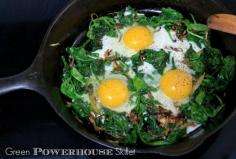 Green Powerhouse Breakfast Skillet