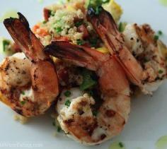 Grilled Shrimps with Herbs Recipe