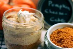 
                        
                            Mason Jar Pumpkin Mousse with Honey Crumb Crust
                        
                    