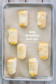 Easy Breakfast Roll Ups