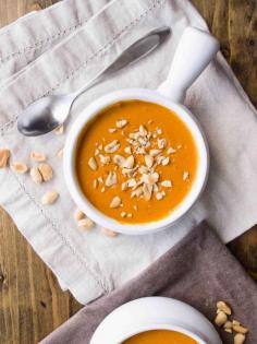 SPICY CURRIED PEANUT SOUP