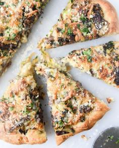 
                        
                            crispy shredded sprouts, short rib and caramelized shallot pizza
                        
                    
