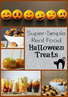 
                        
                            Super Simple Real Food Halloween Party Food
                        
                    