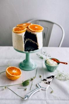 
                        
                            Chocolate Orange Cake with Salted Cream Cheese Frosting
                        
                    