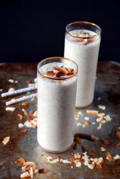 Toasted Coconut and Banana Smoothie