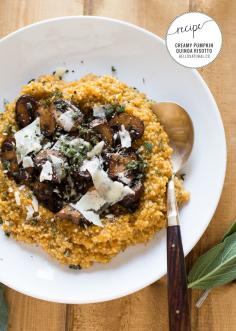 Pumpkin Quinoa Risotto