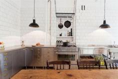 For Your Inspiration: 11 Stylish Industrial Kitchens