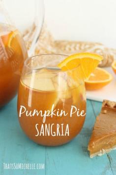 Pumpkin Pie Sangria