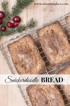 
                        
                            Snickerdoodle Bread
                        
                    