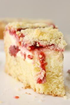 Strawberry Cream Cheese Coffee Cake