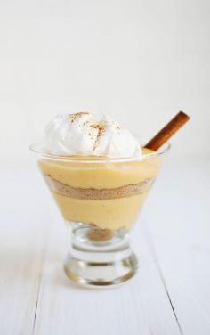 Pumpkin pie pudding