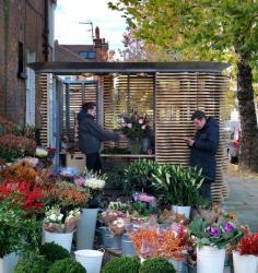 The Kiosk flower stall by Buchanan Partnership, London