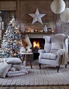 #Christmas Living Room #Decorating Ideas For Your House Pictures