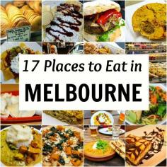 
                    
                        Travel Tips - 17 places to eat in Melbourne, Australia
                    
                