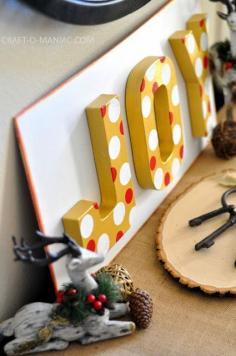 
                    
                        DIY JOY Christmas Sign #christmascrafts
                    
                