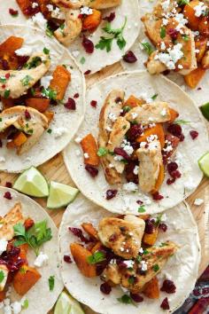 
                    
                        Roasted Butternut Squash & Turkey Tacos
                    
                