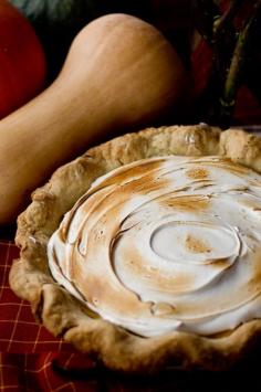 
                    
                        Roasted Butternut Squash Pie with Brown Sugar Marshmallow Topping
                    
                